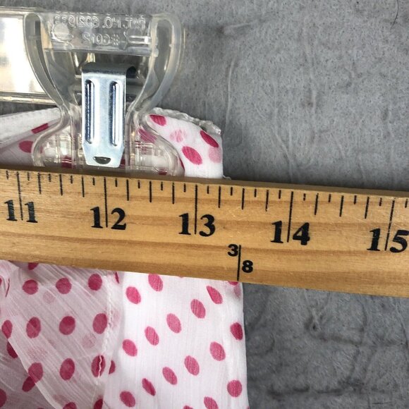 Lovers Friends Skirt Womens Small Pink White Suffolk Coquette Feminine NEW - Picture 4 of 16